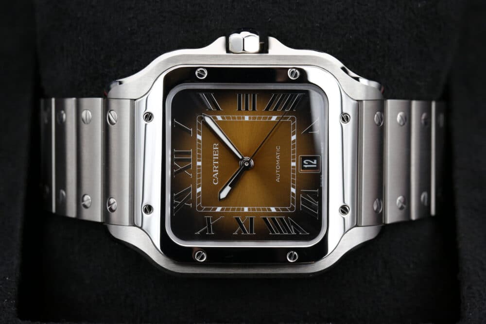 Cartier WSSA0064 Brown Sunray SANTOS DE CARTIER 39.8mm 2024 - Image 3