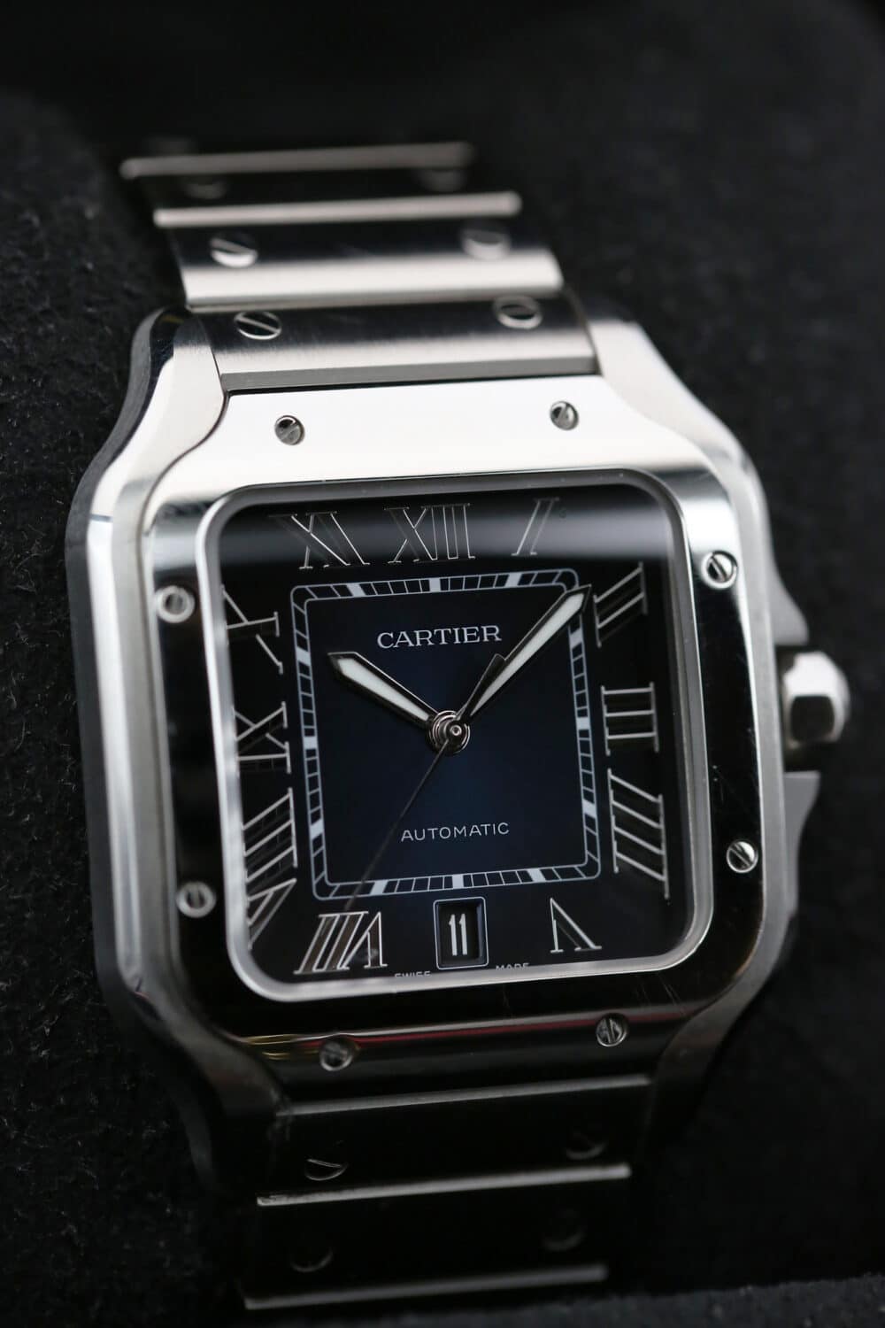 Cartier WSSA0030 Blue SANTOS 40mm 2022 - Image 2