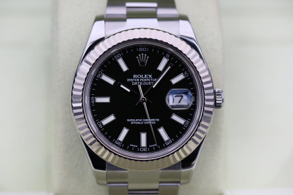 Rolex 116334 Black DATEJUST II 41mm 2011