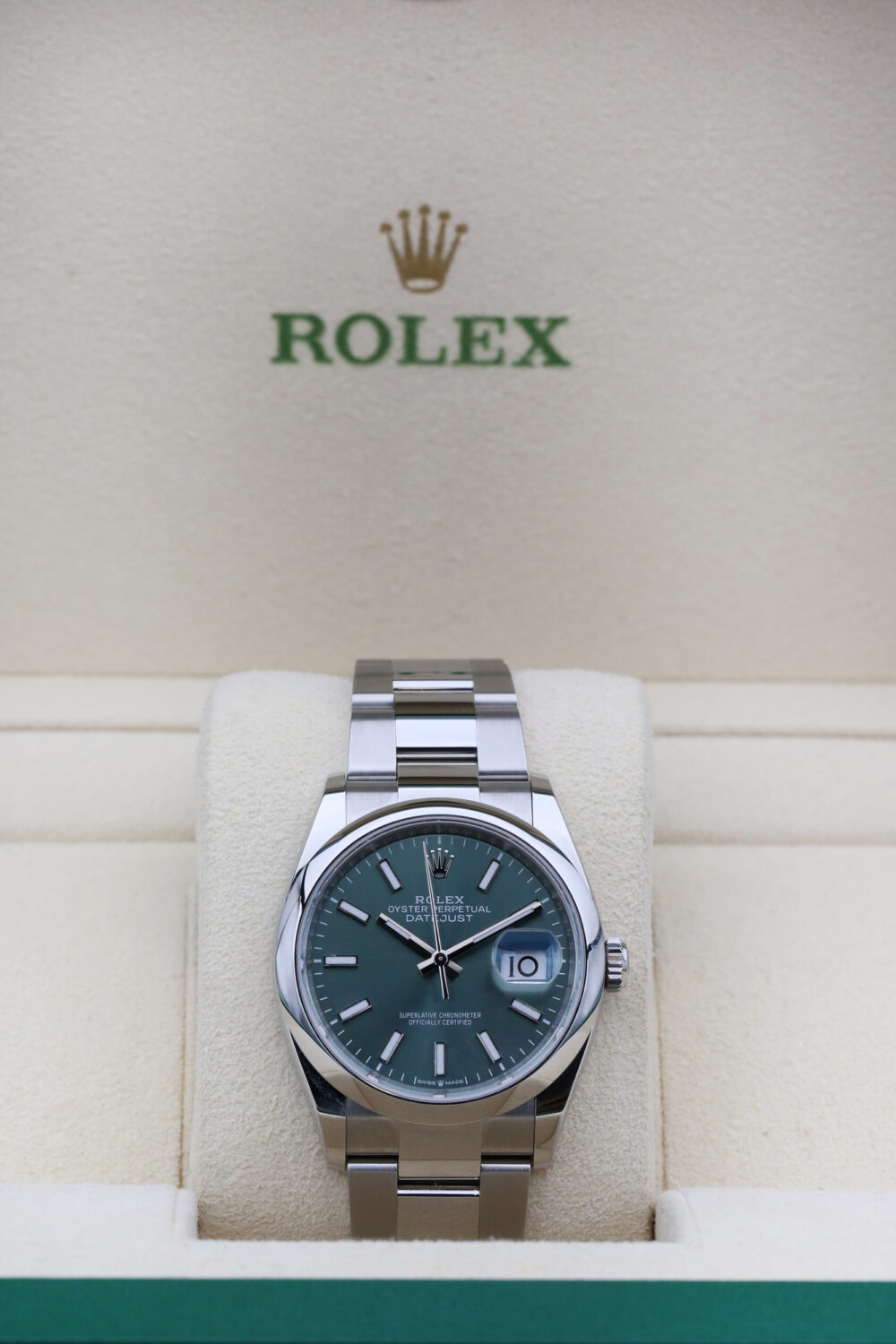 Rolex 126200 Green DATEJUST 36mm 2024 - Image 5