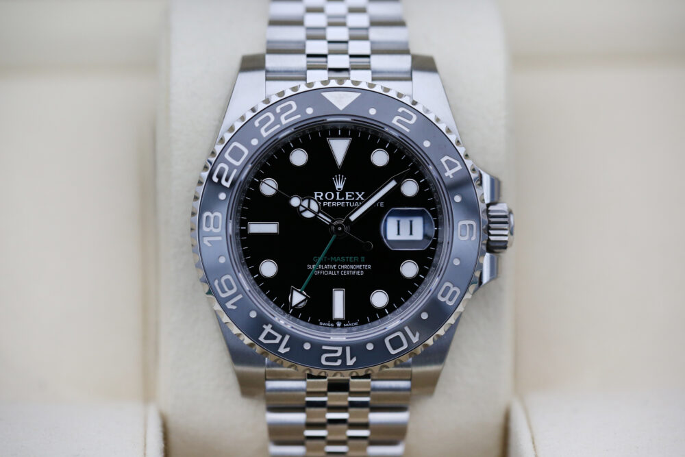 Rolex 126710GRNR Black GMT MASTER II 40mm 2025 Bruce Wayne