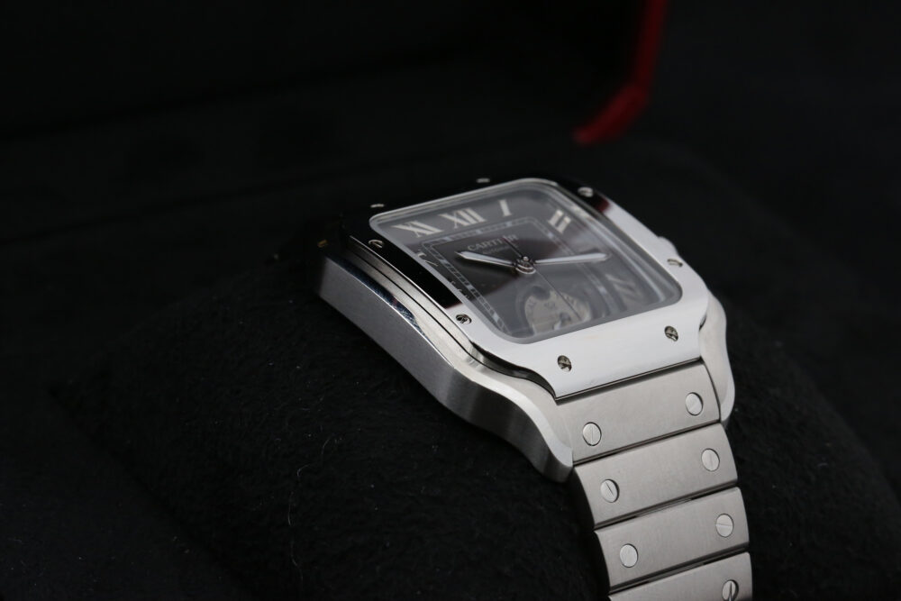 Cartier WSSA0076 Rhodium Dual Time SANTOS DE CARTIER 40mm 2025 - Image 7