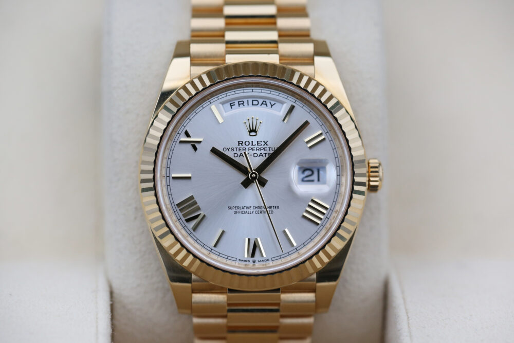 Rolex 228238 Silver DAY-DATE 40mm 2023