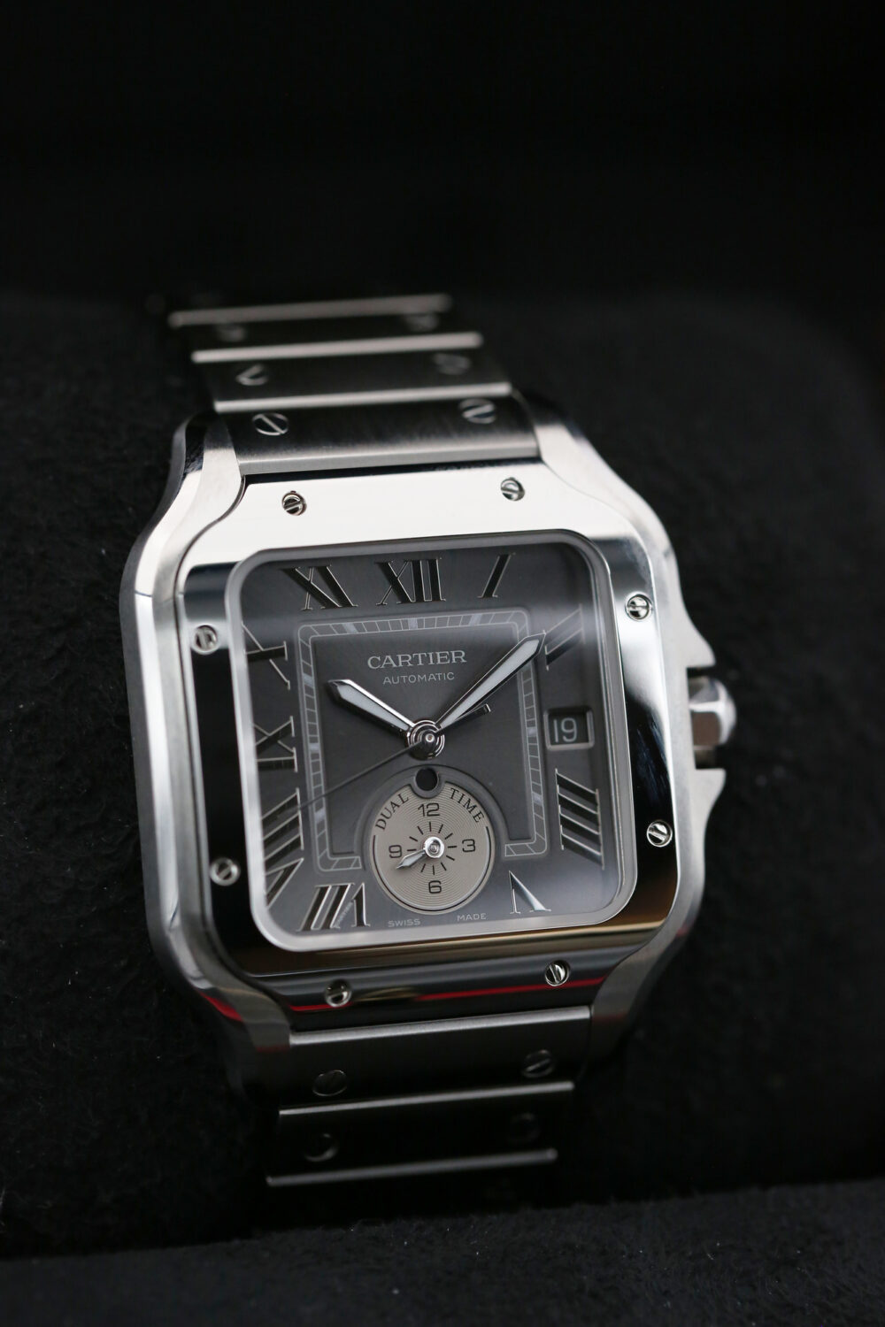 Cartier WSSA0076 Rhodium Dual Time SANTOS DE CARTIER 40mm 2025 - Image 2