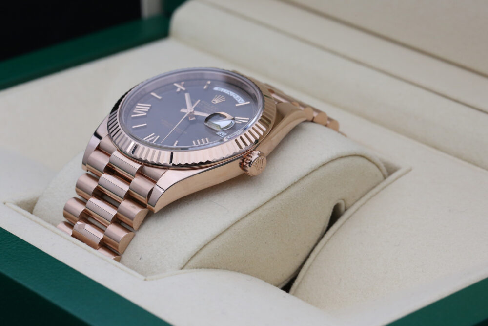 Rolex 228235 Chocolate Roman DAY-DATE 40mm 2021 - Image 6