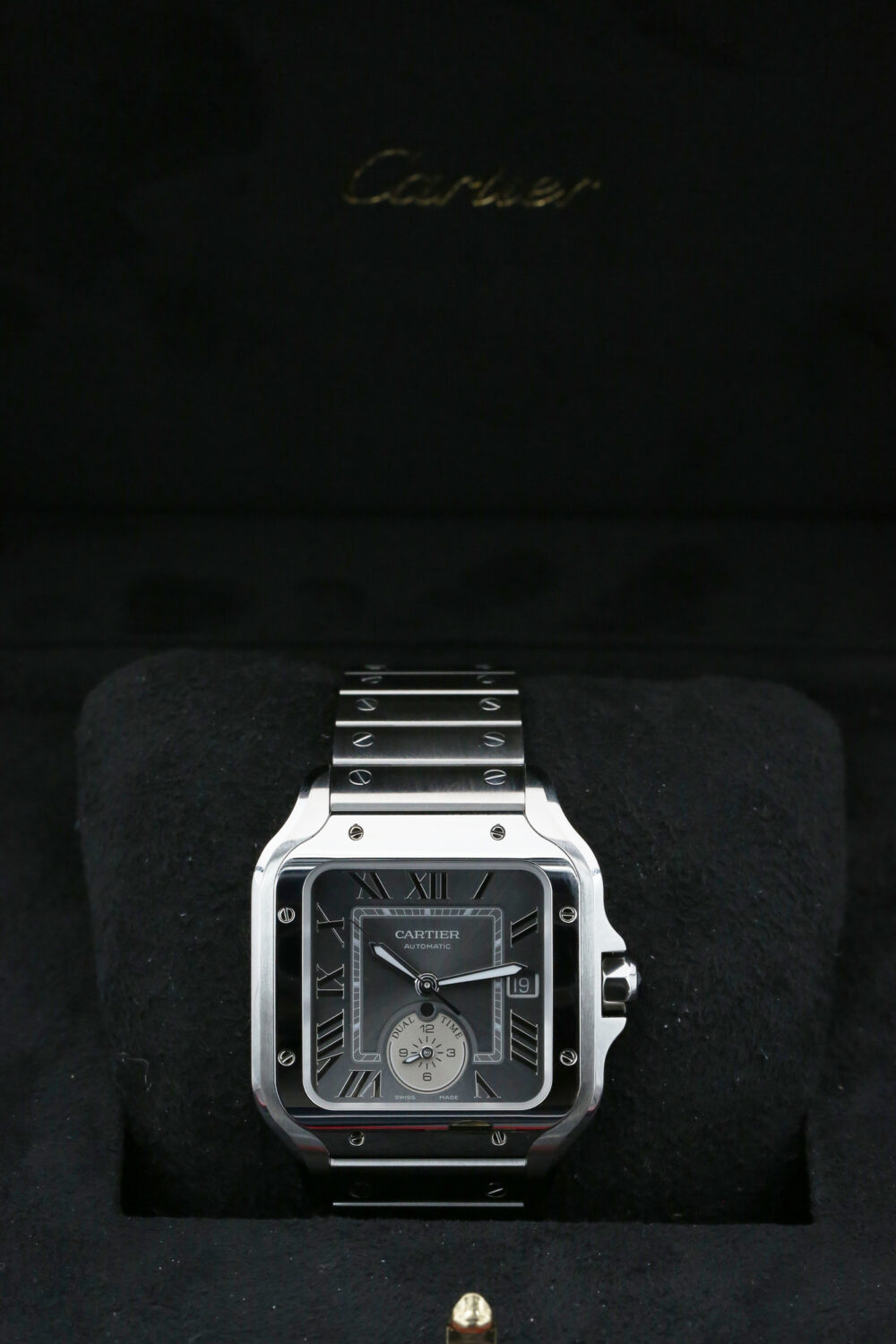 Cartier WSSA0076 Rhodium Dual Time SANTOS DE CARTIER 40mm 2025 - Image 4