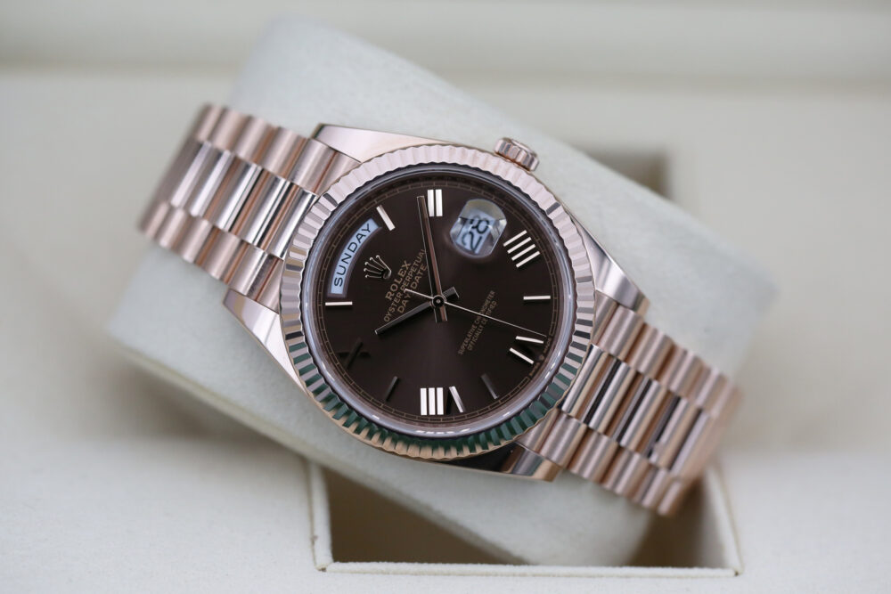 Rolex 228235 Chocolate Roman DAY-DATE 40mm 2021 - Image 3