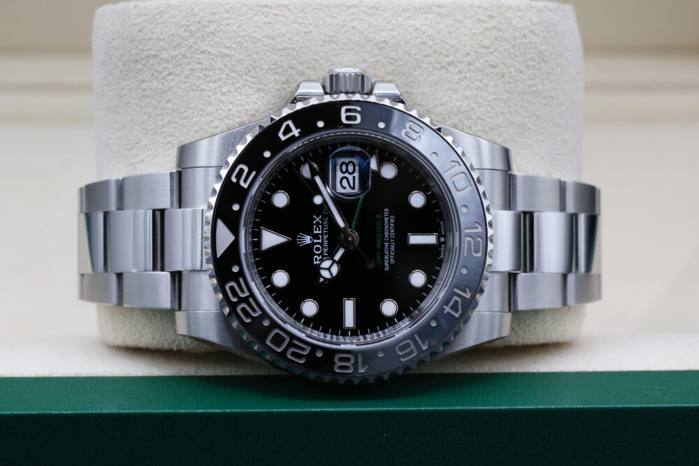 Rolex 126710GRNR Black GMT MASTER II 40mm 2024 Bruce Wayne - Image 3